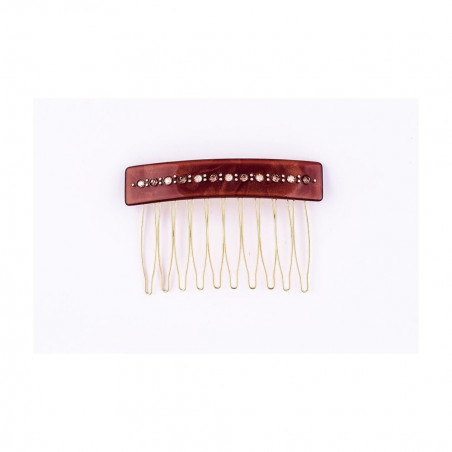 Rock'n roll comb Classical MM rail strass