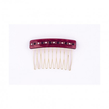 Rock'n roll comb Classical MM rail strass