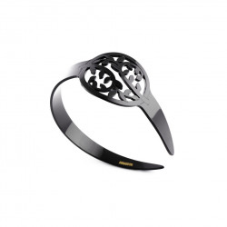 Handmade headband Japan GM simple openwork foliage 2