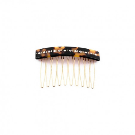 Rock'n roll comb Classical MM rail strass