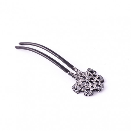 Handmade hairpin Classical GM full openwork flowers