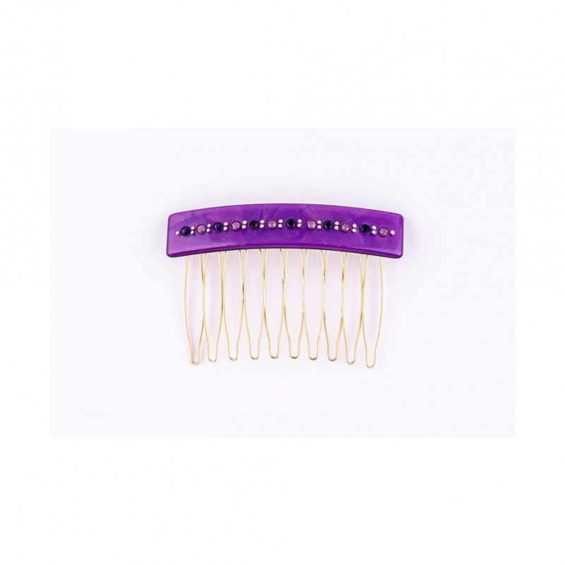 Rock'n roll comb Classical MM rail strass