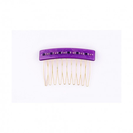 Rock'n roll comb Classical MM rail strass