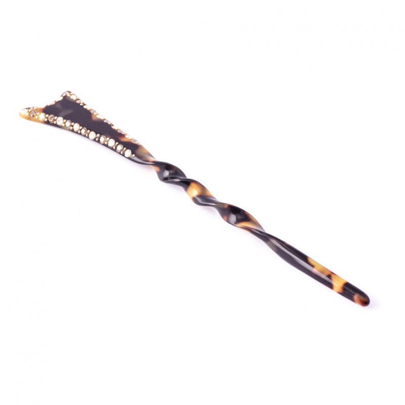 Handmade hairpeak Classical GM rail strass