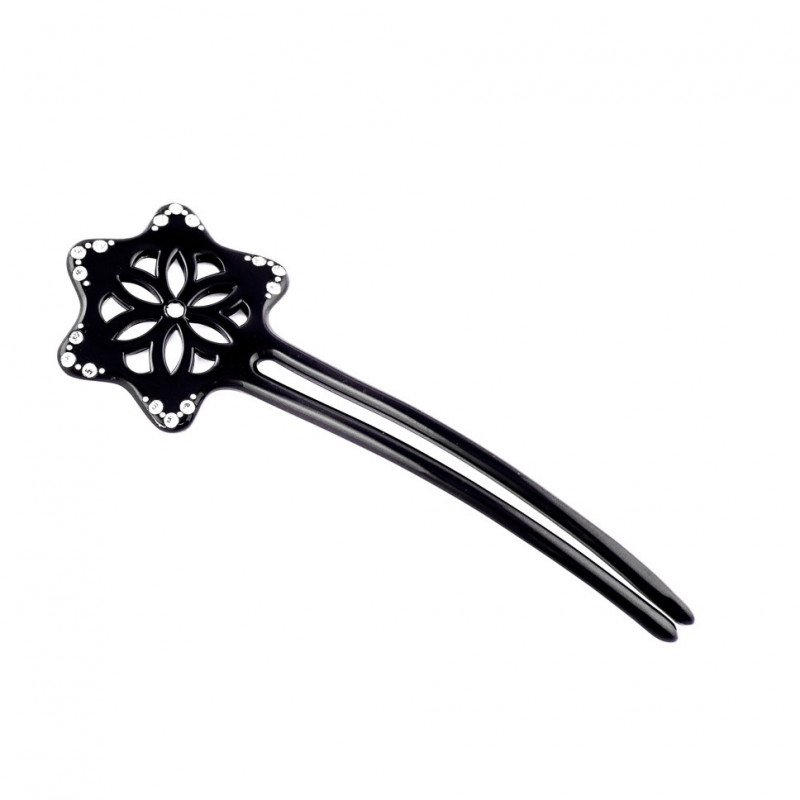 Handmade hairpin Classical GM light openwork star