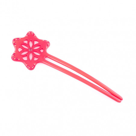Handmade hairpin Classical GM light openwork star