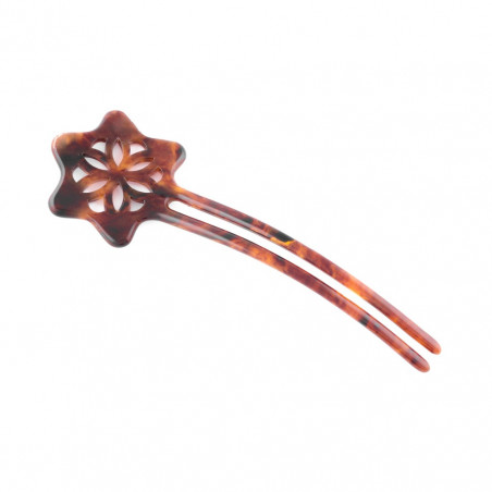 Handmade hairpin Classical GM simple openwork star