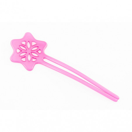 Handmade hairpin Classical GM simple openwork star