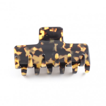 Handmade hairclip Classical GM simple square edges