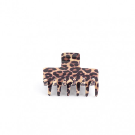 Handmade hairclip Classical PM light square edge