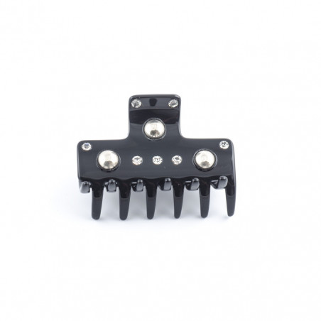 Handmade hairclip Classical PM light square edges