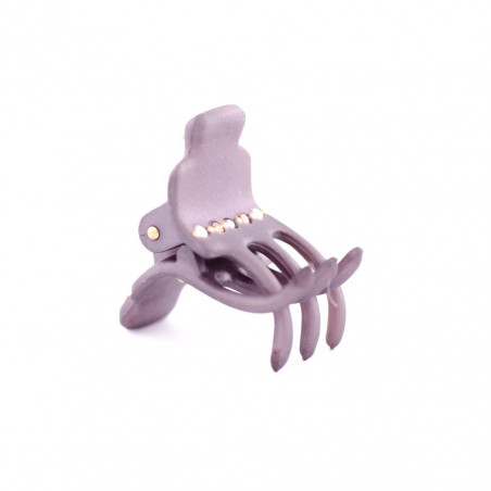 Hairclip Injected pliers TTPM light square edge, 6 teeth