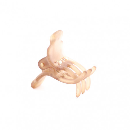 Hairclip Injected pliers TTPM light square edge, 6 teeth