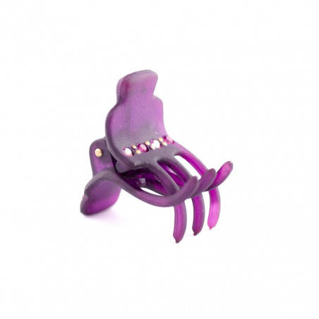 Hairclip Injected pliers TTPM light square edge, 6 teeth