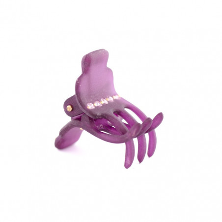 Hairclip Injected pliers TTPM light square edge, 6 teeth