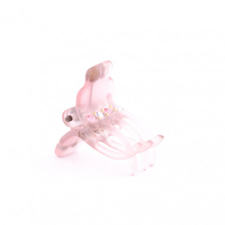 Hairclip Injected pliers TTPM light square edge, 6 teeth