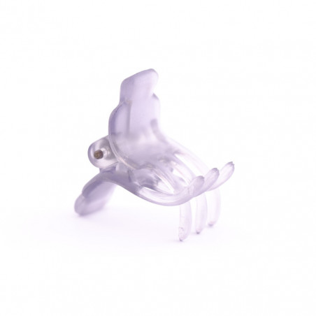 Hairclip Injected pliers TTPM simple square edge, 6 teeth