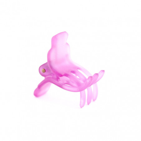 Hairclip Injected pliers TTPM simple square edge, 6 teeth