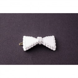 Tige boule Festooned knots PM centre strass,decoration... 2