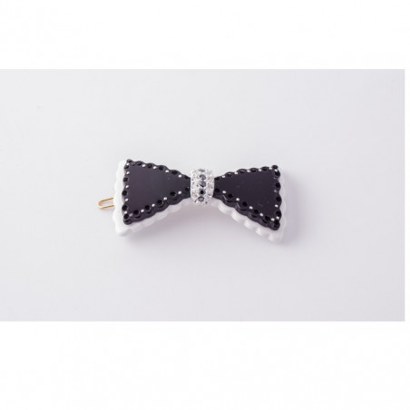 Tige boule Festooned knots PM centre strass,decoration calotte