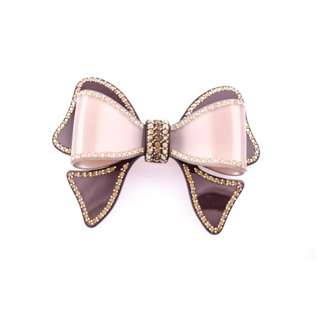Ponytail 8cm Bow Ties GM centre strass,rail mozart