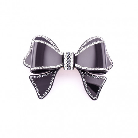 Ponytail 8cm Bow Ties GM centre strass,rail mozart