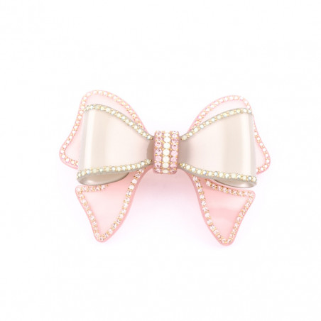 Ponytail 8cm Bow Ties GM centre strass,rail mozart