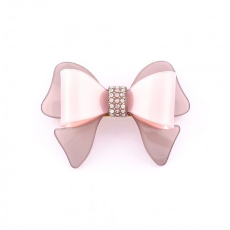 Ponytail 8cm Bow Ties GM centre strass,light mozart