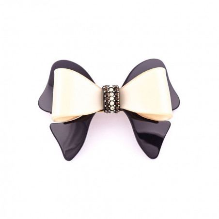 Ponytail 8cm Bow Ties GM centre strass,light mozart