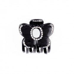 Hairclip Injected pliers GM light daisy with openwork centre 2