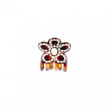 Pince injectée PM rail marguerite avec centre ajouré