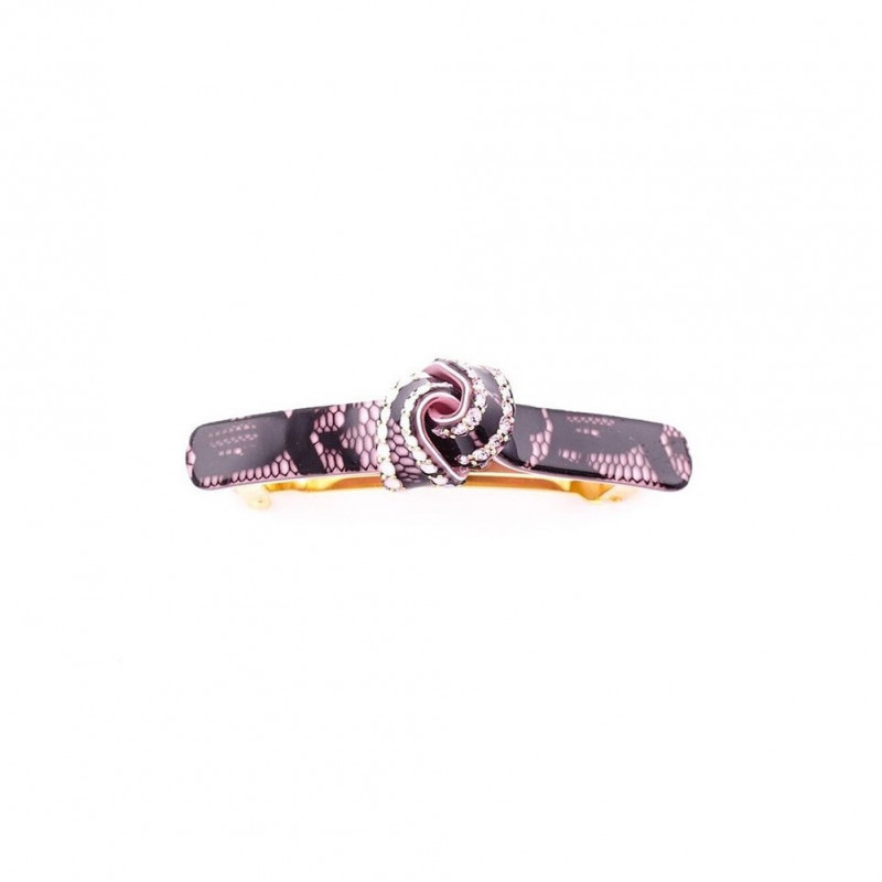 Ponytail 8cm Half knot PM center of strass