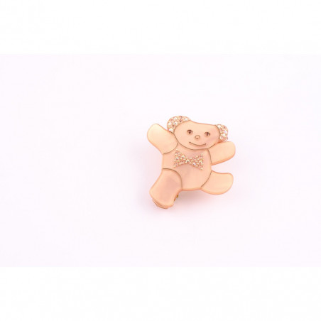 Ponytail 6cm Teddy bear PM light