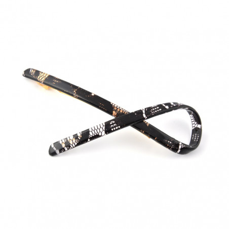 Barrette matic 11cm Boucles TGM simple