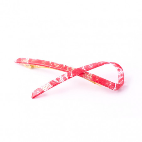 Barrette matic 11cm Boucles TGM simple