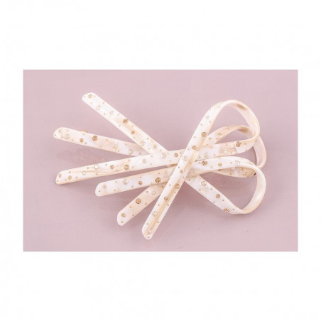 Ponytail 8cm Loops TGM rain of strass three loops