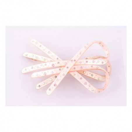 Ponytail 8cm Loops TGM rain of strass three loops