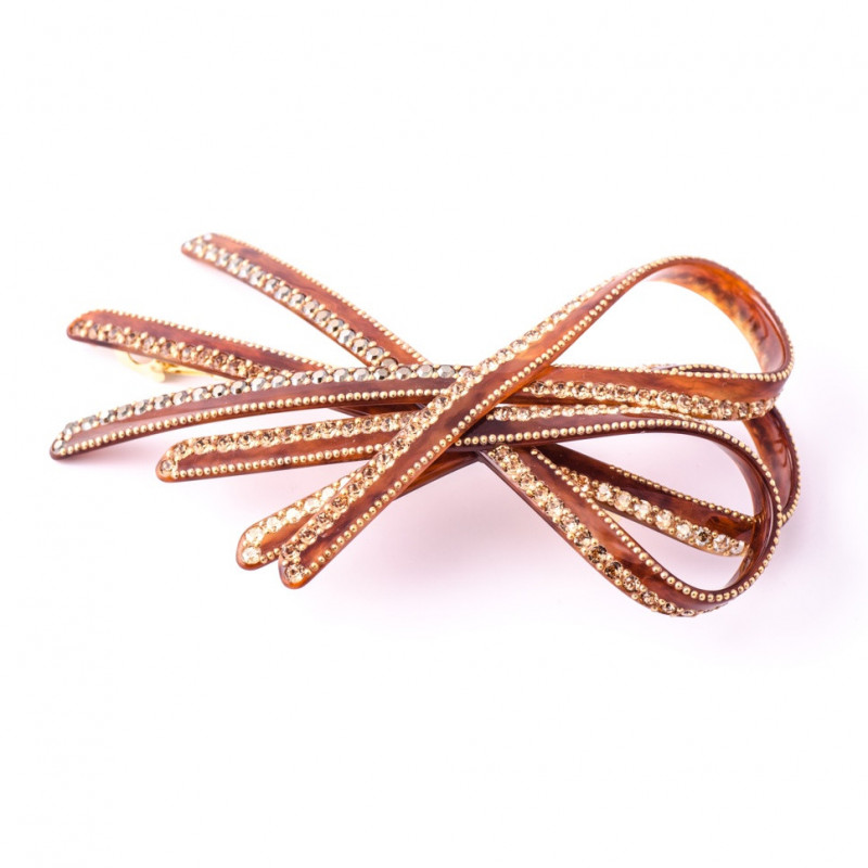 Barrette matic 11cm Boucles TGM decoration...