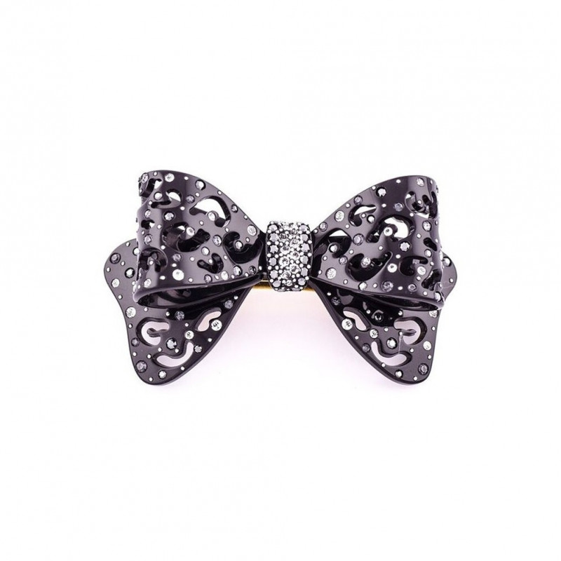 Ponytail 8cm Lace knots GM centre strass,pluie...