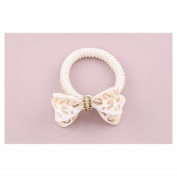 Elastic Lace knots PM center of strass openwork 2