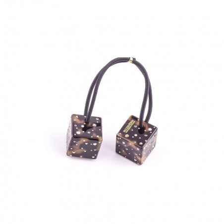 Elastic Cube MM rain of strass two cubes