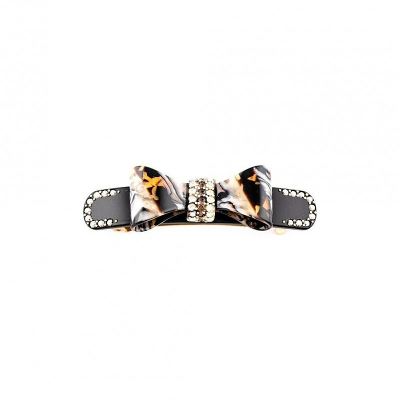 Ponytail 8cm Bow Ties MM centre strass,light