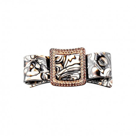 Big ponytail 8cm Belt Buckle TGM rail strass square