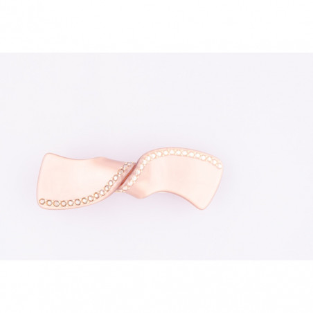 Ponytail 8cm Whirling knots MM rail strass fermé