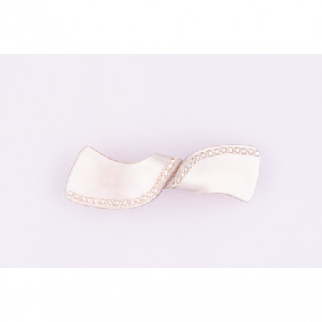 Ponytail 8cm Whirling knots MM rail strass fermé