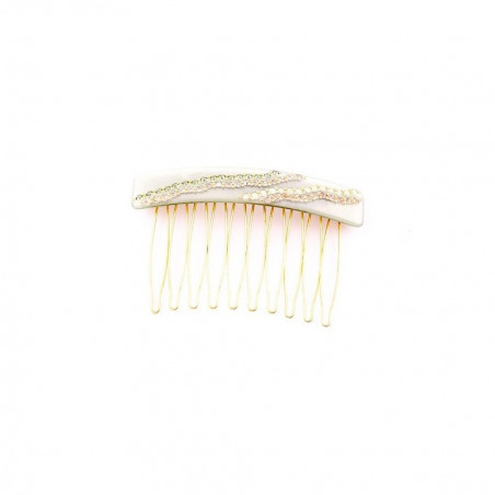 Peigne métal Rock'n Roll Vagues MM light