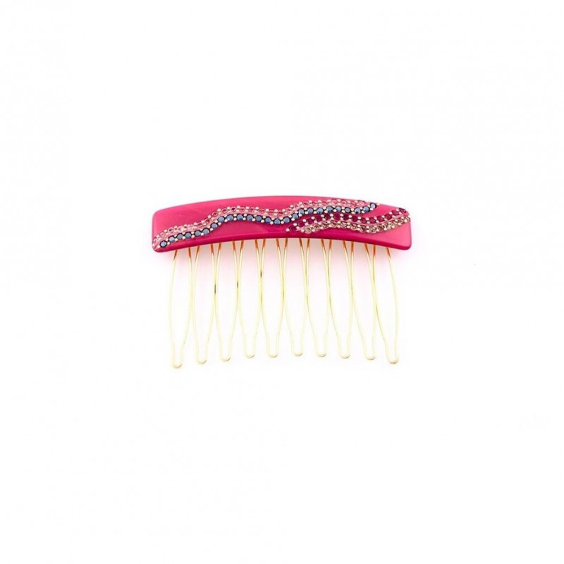 Peigne métal Rock'n Roll Vagues MM light