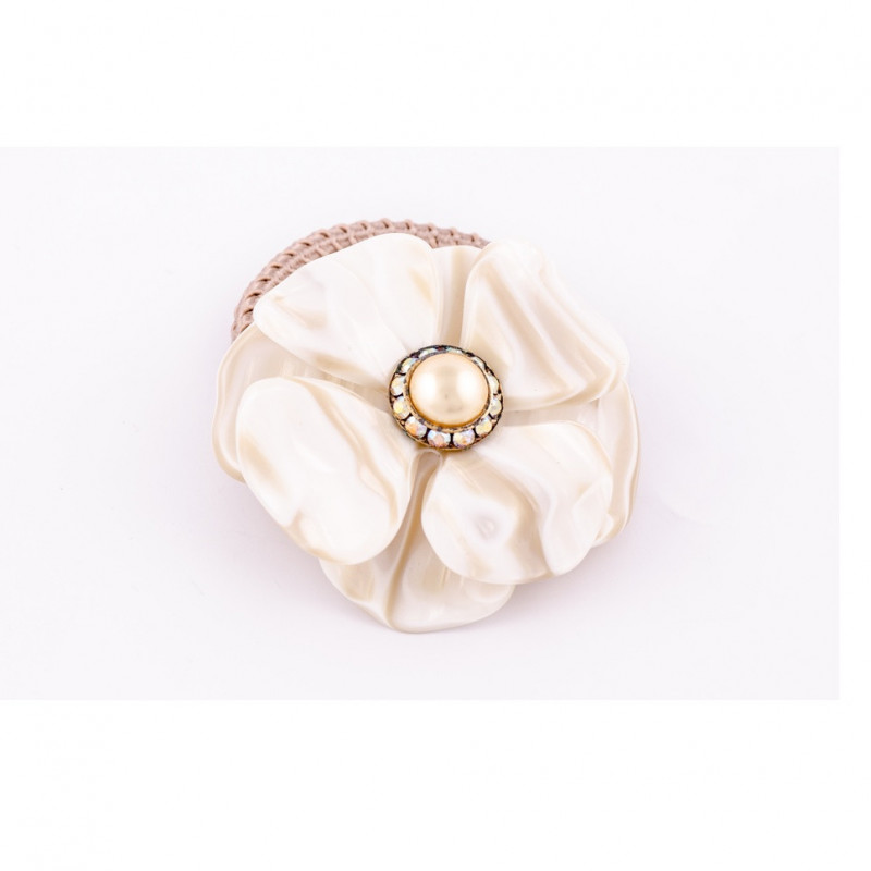 Élastique Camélia 2013 GM centre strass