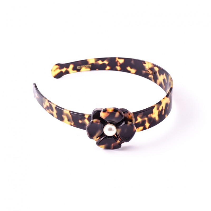 Handmade headband Camellia 2013 GM center of...