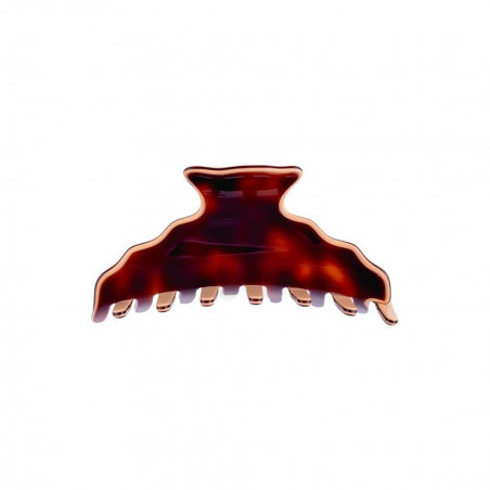 Handmade hairclip Classical GM simple edging with wavy edges